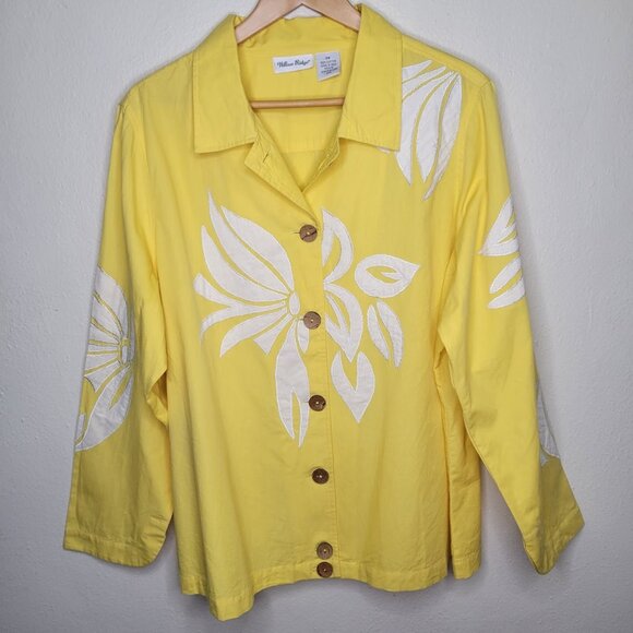 Willow Ridge Yellow Embroidered Western Jacket Size 2X - Picture 1 of 9